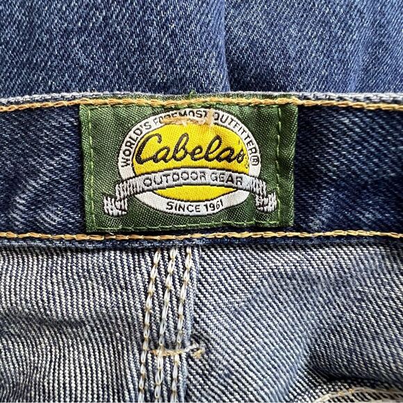 Cabela’s Roughneck Relaxed Fit Carpenter Jeans 905102D Straight Leg 40 x 30 EUC - Picture 7 of 9